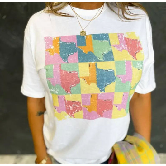 Texas Pop Art Tee  size 2XL NWT