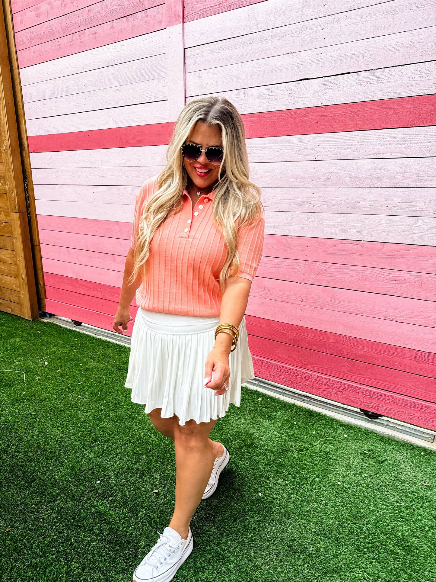 IVY LEAGUE TENNIS SKORT: WHITE / 2X