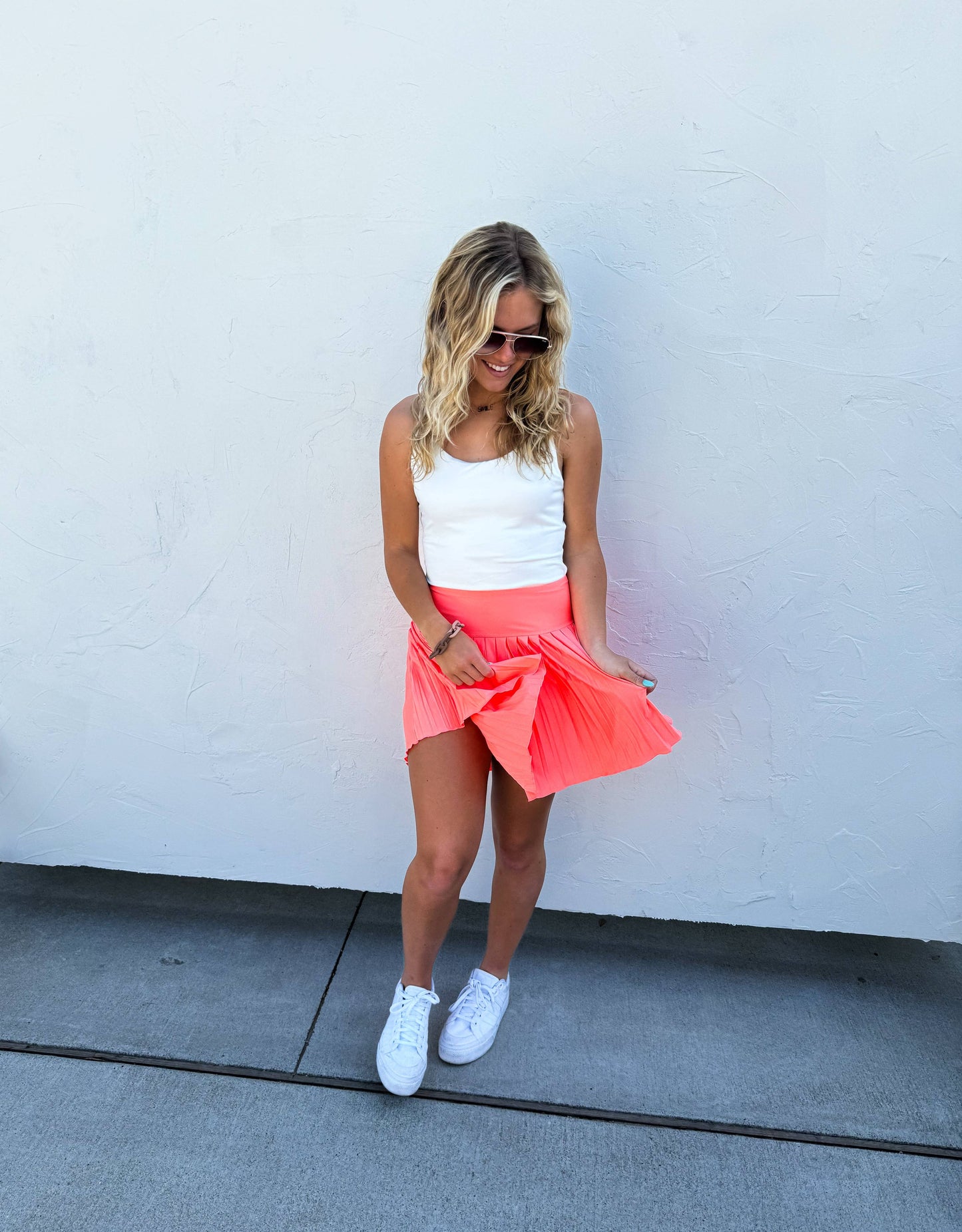 IVY LEAGUE TENNIS SKORT: WHITE / 2X