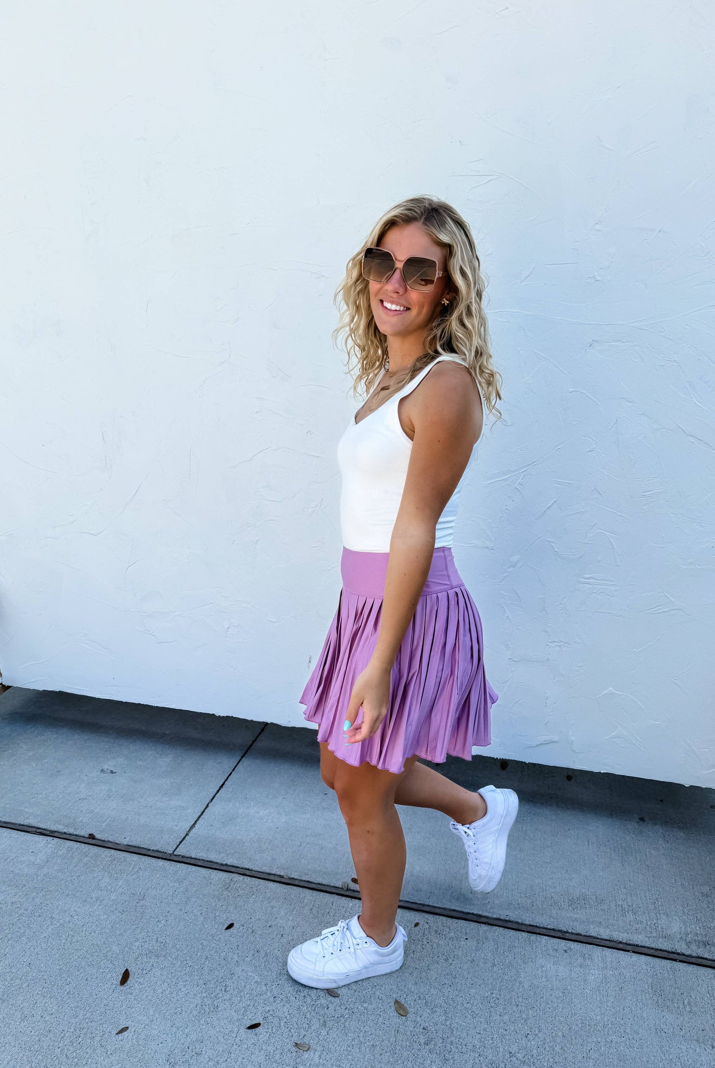 IVY LEAGUE TENNIS SKORT: WHITE / 2X