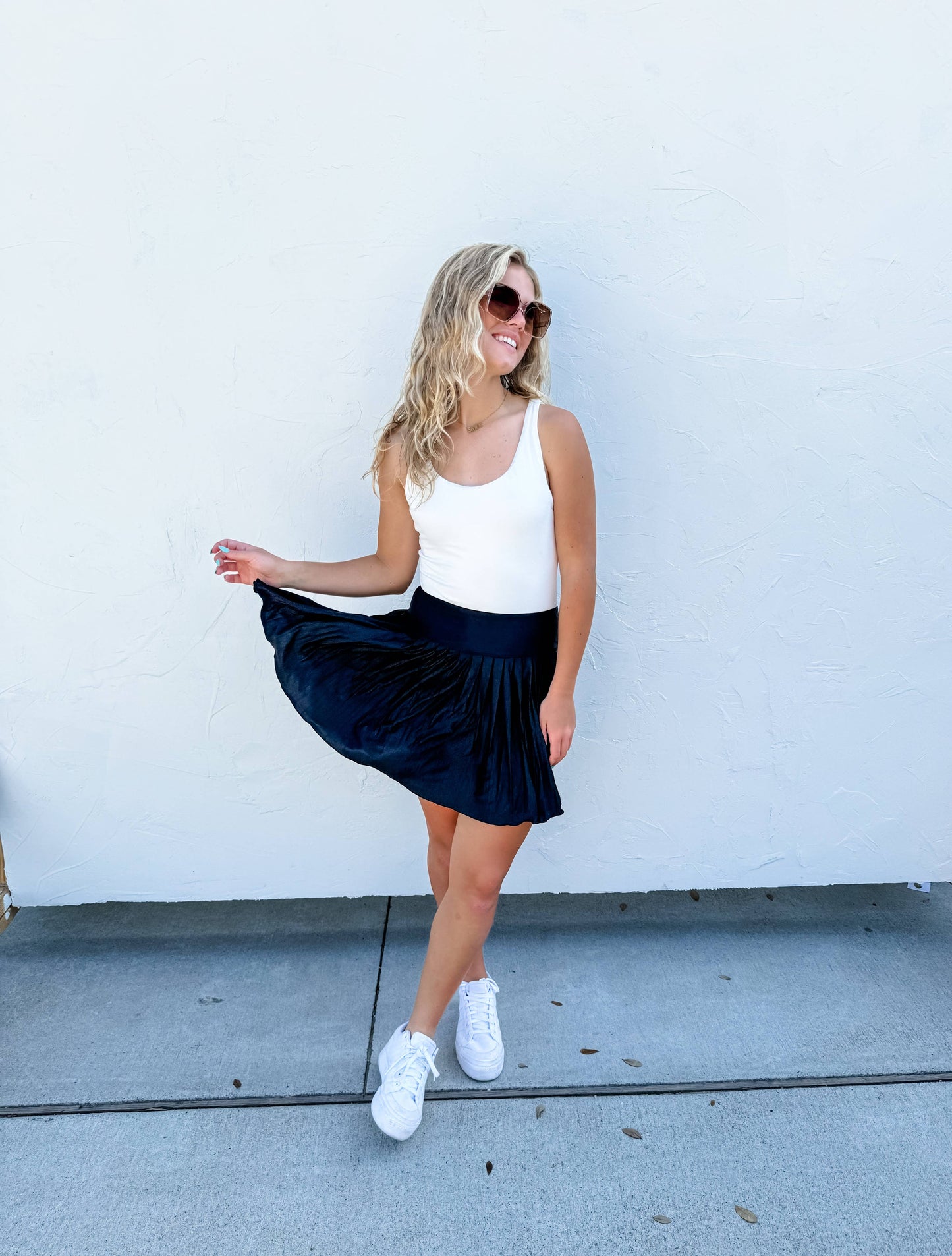 IVY LEAGUE TENNIS SKORT: WHITE / 2X